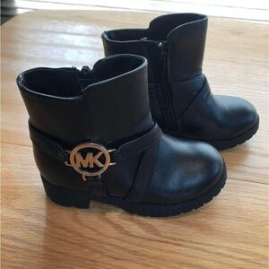 Girls Michael Kors Leather Boots